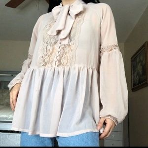 Angie Sheer Blouse